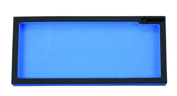 Boxo lege foamtray met 1 vak, VE: 10 stuks, BX000-1