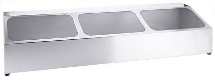 Contactdoos voor GN-bakken 980 x 250 x H210 mm, 7571/980