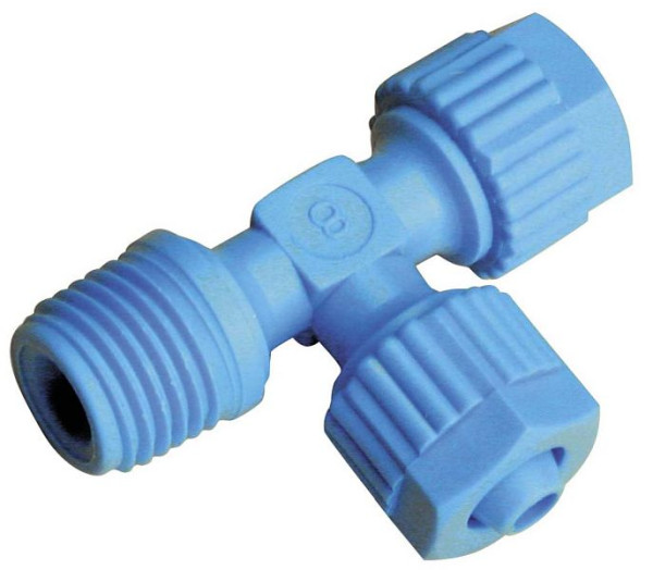 timmer A-LEk-12/9-3/8-PP, L schroefverbinding - conisch Polypropyleen, VE: 10 stuks, 01010548
