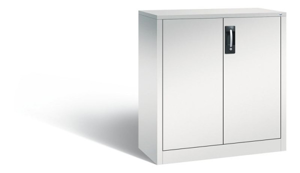 C+P Büro-Drehtürenschrank Acurado, H1000xB930xT400 mm, Grau, 9266-1200 S10403