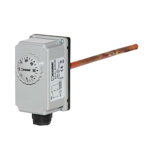 Environ dompelthermostaat TIA 122/230V/200mm dompelhuls regelbereik 0 tot 90 °C, 86901200