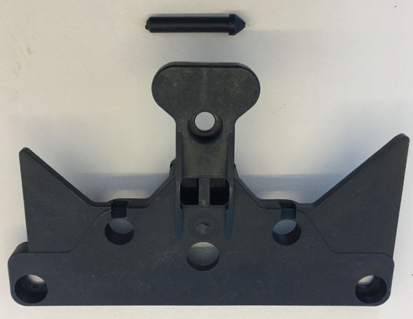 ELMAG PVC deksel, inclusief bout voor invoereenheid (voorkant) voor VARMIG 400 K14, DMS 450/600 D44, 9504283