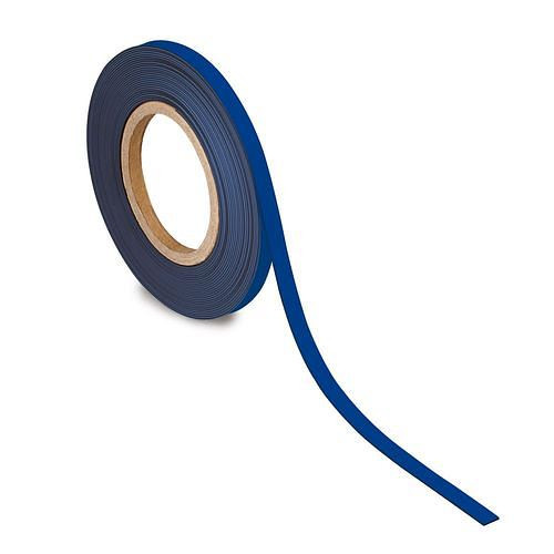 MAUL magnetische markeringstape, 10 mx 10 mm x 1 mm, blauw, 307924