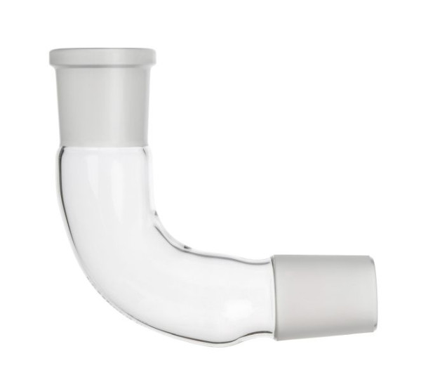 Rettberg spruitstuk, hoek 90°, kern NS 29/32, huls NS 29/32, borosilicaatglas 3.3, 134061429