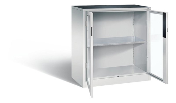 C+P gereedschapskast Acurado, H1000xW930xD500mm, kleur: lichtgrijs, verzonken handgreep, 8821-0552 S10019
