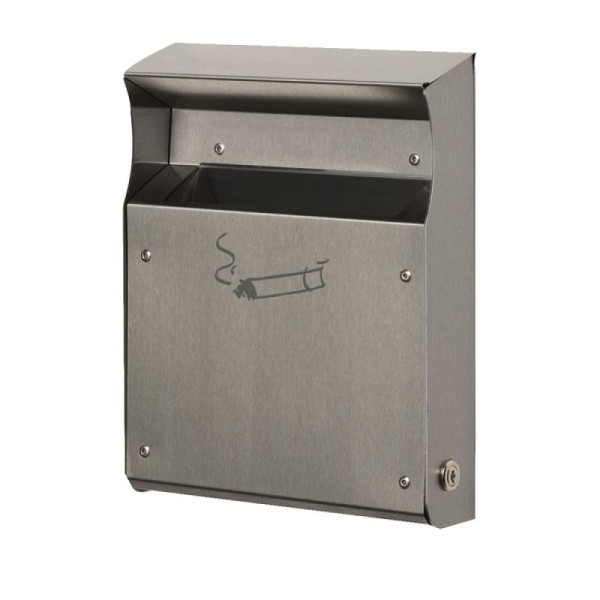Stein HGS HGS wandasbak -Cubo Rafael- 2 liter van RVS, met slot, 16111