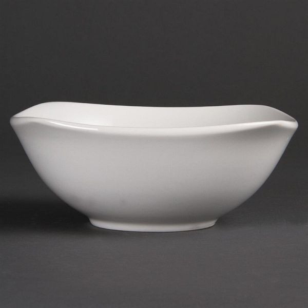 Olympia Whiteware ronde vierkante kommen, VE: 12 stuks