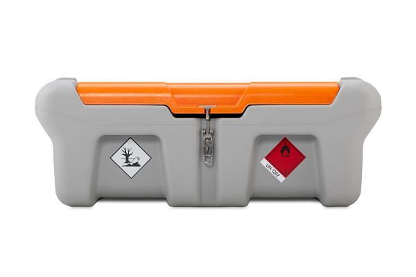 Cemo DT-Mobil Easy Pick-up 210 L met CENTRI SP 30, CAS accu 4 Ah en scharnierend deksel, 11627