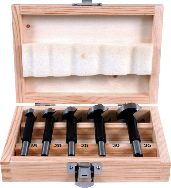 Projahn Forstner bitcassette 5 stuks 15/20/25/30/35 mm, 33001