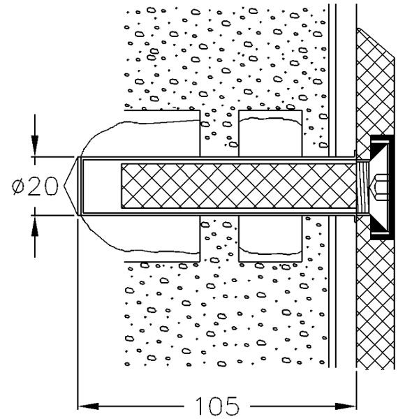 KEMMLIT Cavere montageset, 7470 040, topkwaliteit, 252026