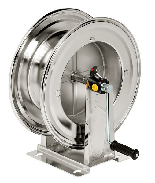 Ebinger slanghaspel HM 610, slang max. 45m - 20mm OD, behuizing RVS, 20bar / 90°C (waterperslucht), 8.614.100