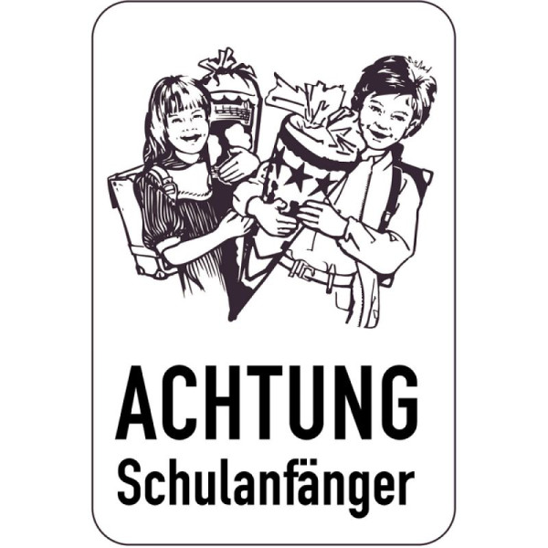 Stein HGS HGS speciaal bord, ATTENTIE, schoolbeginners, 400 x 600 mm, 15041