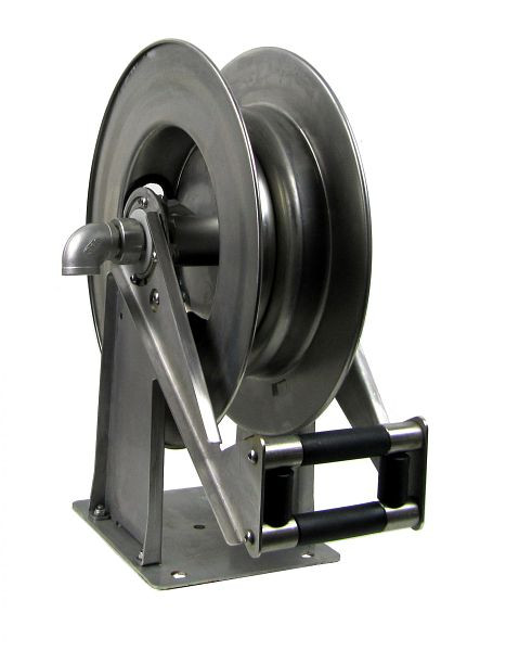 Ebinger slanghaspel OSM 250, max. 20bar / 90 ° C, max. 7m - 3/4" PVC-weefselslang, 1.254.130