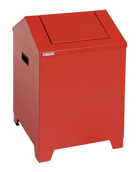 stumpf afvalscheiding PWK, RAL 3000/3000, 73 liter, 5101003