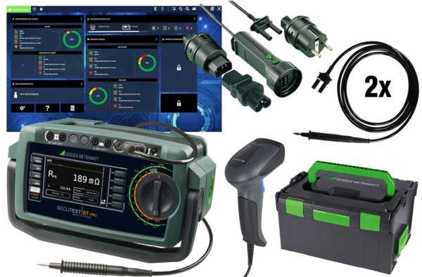 Gossen Metrawatt professioneel pakket Secutest ST Pro apparaattesterset, M708B