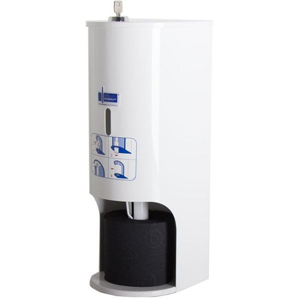 KEMMLIT toiletpapierdispenser voor 3 rollen, wit, 204.673