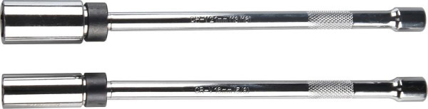 Kunzer bougiedopset 3/8" aandrijving, 16mm en 21mm, extra lang, kogelkop, magnetisch, 7ZKL02
