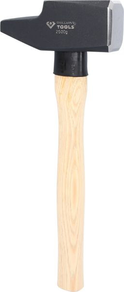 Brilliant Tools Franse hamer met hickoryhandvat, 2500 g, BT077250