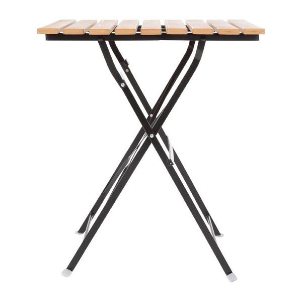 Bolero vierkante klaptafel imitatie hout 60cm, GJ765