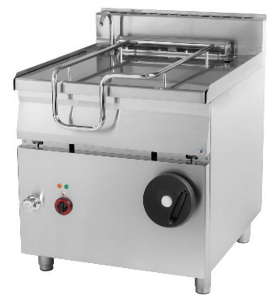 RM Thermik Series 900, elektrische kantelbare koekenpan, 80 L, roestvrij staal, handmatige kantelinrichting, BR-90/80E/N