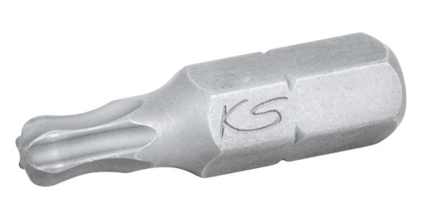 KS Tools 1/4" bit Torx, 25 mm, kogelkop, T40, 5 stuks, 911.3500