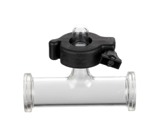 Rettberg connector voor rechte montage, 2x KF DN 25, 1x KF DN 16, lengte ca. 11 cm, 137079616