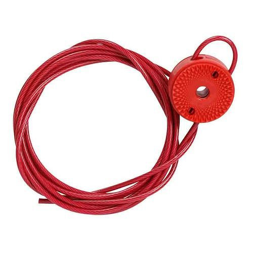 DENIOS kabelaansluiting met gecoate kabel, 2,44 m, kabeldiameter 3,25 mm, 311985