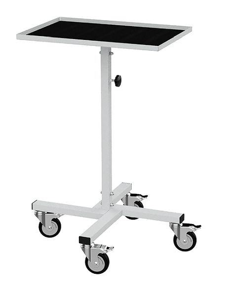 Bedrunka + Hirth verrijdbaar werk- en montageframe, traploos in hoogte verstelbaar, 660 x 660 mm, 4 x geremde zwenkwielen Ø 100 mm, 05.10.21