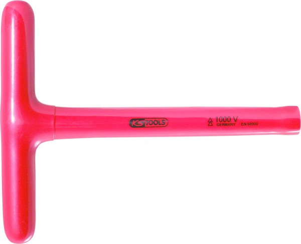 KS Tools T-greep dopsleutel met beschermende isolatie, 13 x 300 mm, 117.1729
