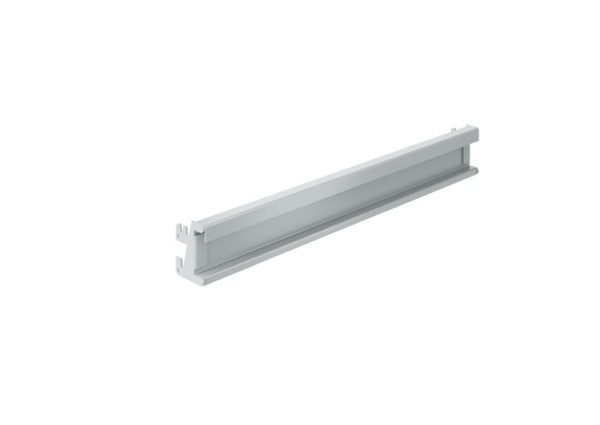 SOFAME ophangrail B635 mm voor zichtbare opbergdozen, lichtgrijs RAL 7035, W010080161GC