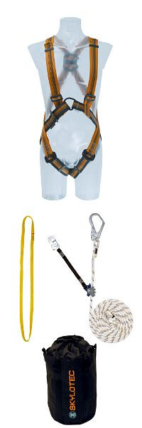 Skylotec VEILIGHEIDSKIT ARG 30, ERGOGRIP SK16, TOUWTAS, Länge: 15m, SET-222120-15