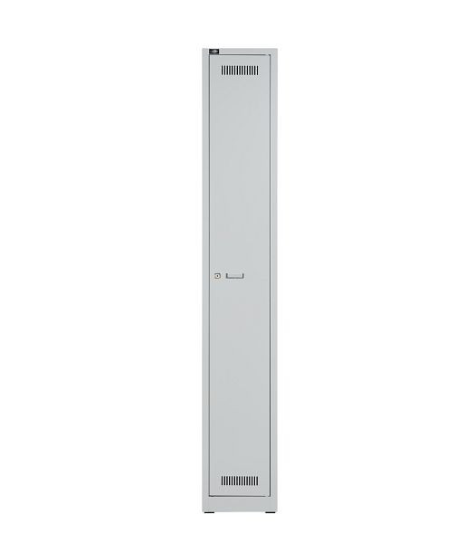 Bisley LIGHT kledingkast 1 vak 300, lichtgrijs, GL03S1245