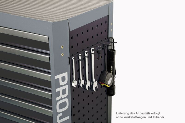 Projahn accessoires werkplaatswagen GALAXY haakrail voor 7 delig zwart, 5503-202