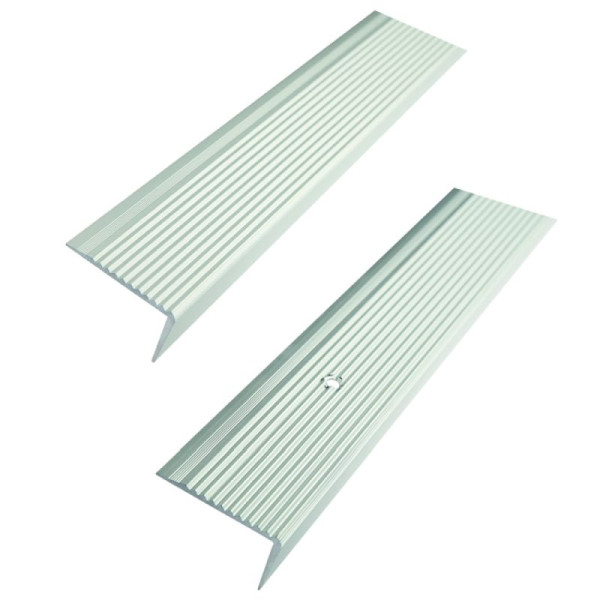 Steen HGS trapneusprofiel, gegroefd, 2700 mm / om te lijmen (ongeboord), 36031-02
