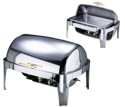 Contacto Roll-Top Chafing Dish met elektrische kookplaat 7099/002, 7076/762