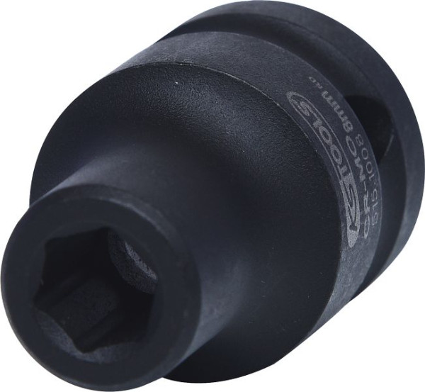 KS Tools 1/2" slagdop, zeskant, kort, 8 mm, 515.1008