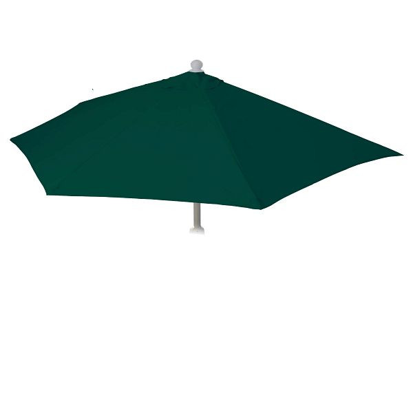 Mendler vervangende hoes voor parasol halfronde Parla, parasolhoes vervangende hoes, 270cm stof/textiel UV 50+ 3kg, groen, 97733
