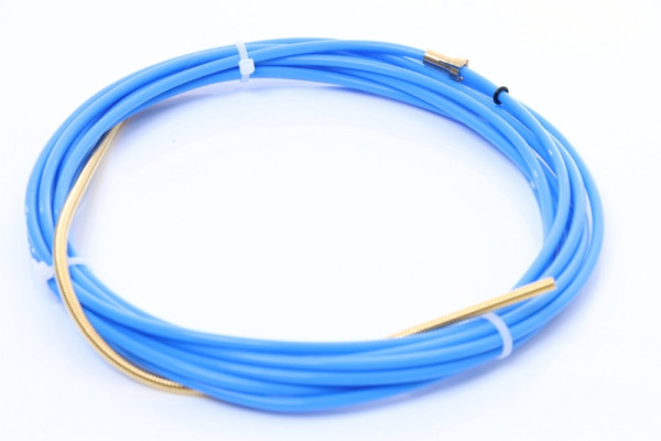 ELMAG PTFE kern 4 m 'blauw', voor aluminium, RVS en CuSi draad Ø 0,6 - 1,0 mm1 stuk verpakking - SB, 59718