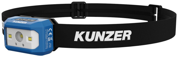 Kunzer hoofdlamp met LED-technologie en sensorfunctie, HL-002