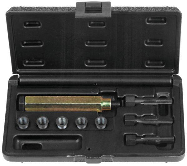 KS Tools THREADfix reparatieset M9x1 voor gloeibougies, 9-delig, 150.5030