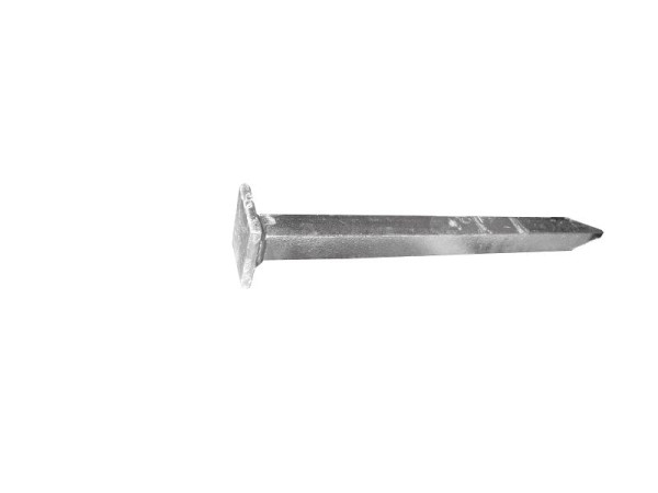 Schake grondspijker, 25 mm x 25 mm met laskop om in te slaan, 450 mm lang, 30W80
