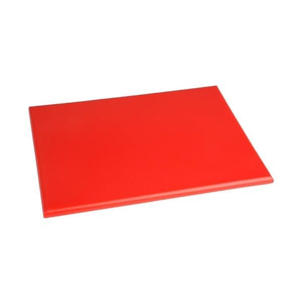 Hygiplas HDPE kleine snijplank rood 300x 225x12mm, HC866