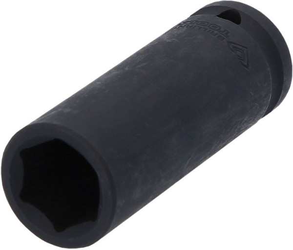 Brilliant Tools Slagdop 1/2" zeskant, 18 mm, lang, BT022659