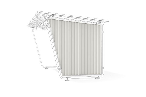WSM zijwand voor Siegen S16 - S19 trapeziumplaat rechts, 102001834