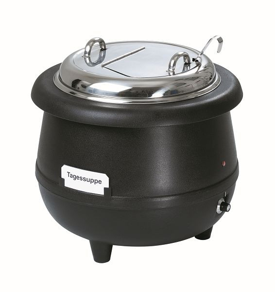 Bartscher Gourmet soeppan, 10 l, zwart, 100047