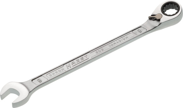 Hazet combinatieratelsleutels, extern dubbel zeskant tractieprofiel, 9 mm, 606-9