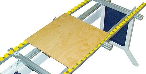 Bedrunka + Hirth werkstukdrager beuken multiplex, afmetingen in mm (BxDxH): 500 x 500 x 12, 07.60.11