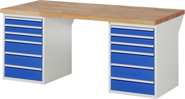 RAU werkbank serie 7000 - model 7515-3, B2000 x D900 x H890 mm, 13-7515A3-209B4M.11