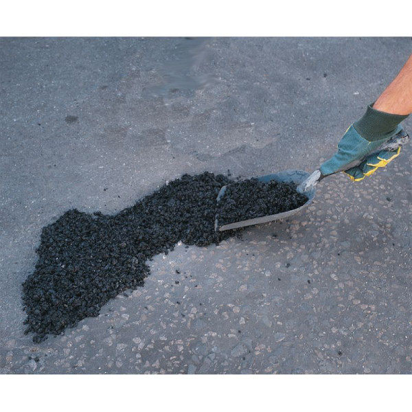 Steen HGS asfaltplamuur voor zwaar verkeer, 25kg, voor buitengebruik, uithardend na 24 uur, met verharder, 15322