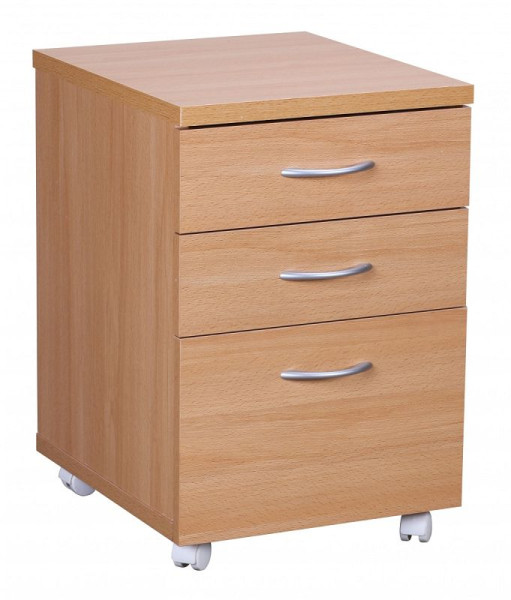 Wohnling rolcontainer KILIAN 40 x 60 x 45 cm met beukenwielen, WL1.342